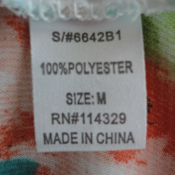 BLOUSE CAMISOLE Floral BODY CENTRAL Women's Medium - Picture 8 of 8